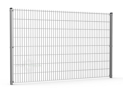 65m Double Wire Mesh Fence Set | Height 1630mm | Hot-Dip Galvanized & RAL Coated | Complete Installation Kit