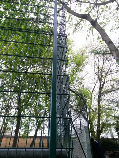 65m Double Wire Mesh Fence Set | Height 1630mm | Hot-Dip Galvanized & RAL Coated | Complete Installation Kit